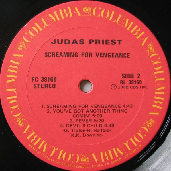Judas Priest - Screaming For Vengeance - 1982