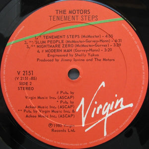 Motors, The - Tenement Steps - 1980