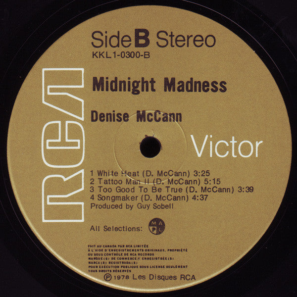 Denise McCann - Midnight Madness