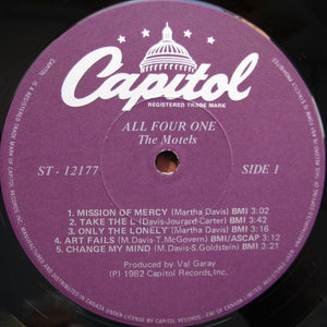 Motels, The - All Four One - 1982