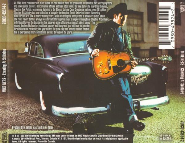 Mike Ness - Cheating At Solitaire (CD) - 1999