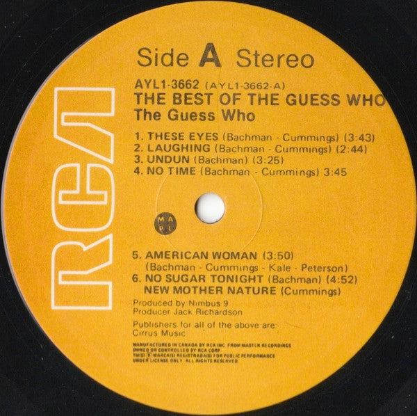 Guess Who, The - The Best Of The Guess Who -