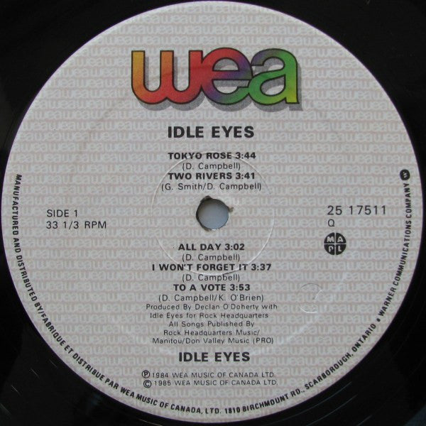 Idle Eyes - Idle Eyes