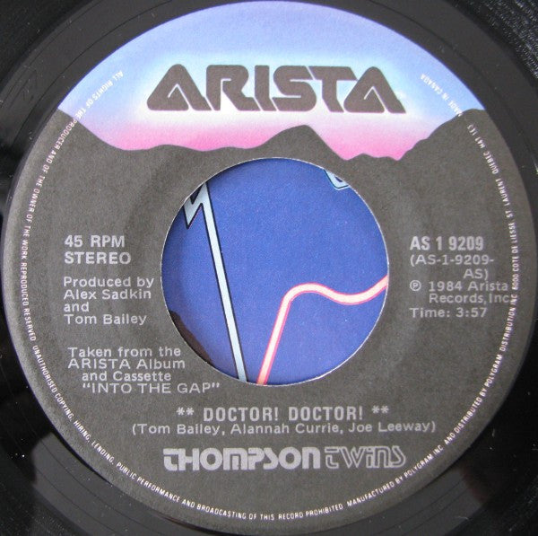 Thompson Twins - Doctor! Doctor! - 1984