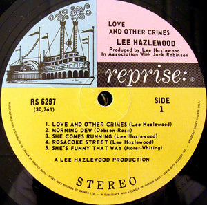 Lee Hazlewood - Love And Other Crimes - 1968