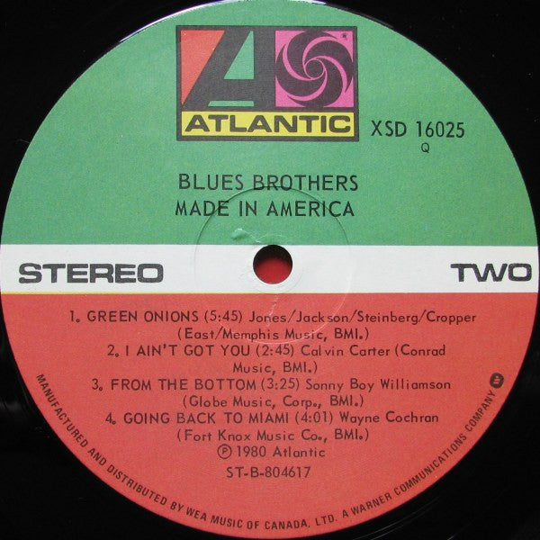 Blues Brothers, The - Made In America - 1980