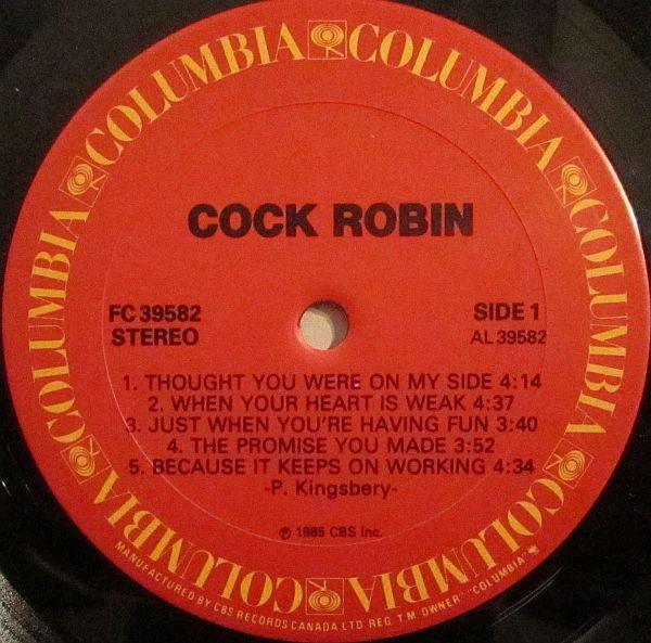 Cock Robin - Cock Robin 1985 - Quarantunes