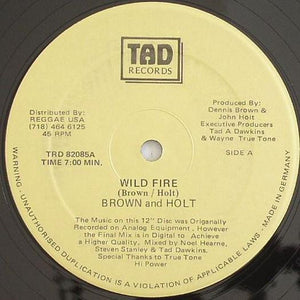 Dennis Brown - Wild Fire / I'll Be On My Way