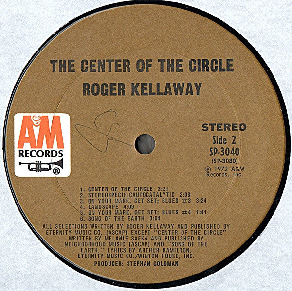 Roger Kellaway - The Center Of The Circle - 1972