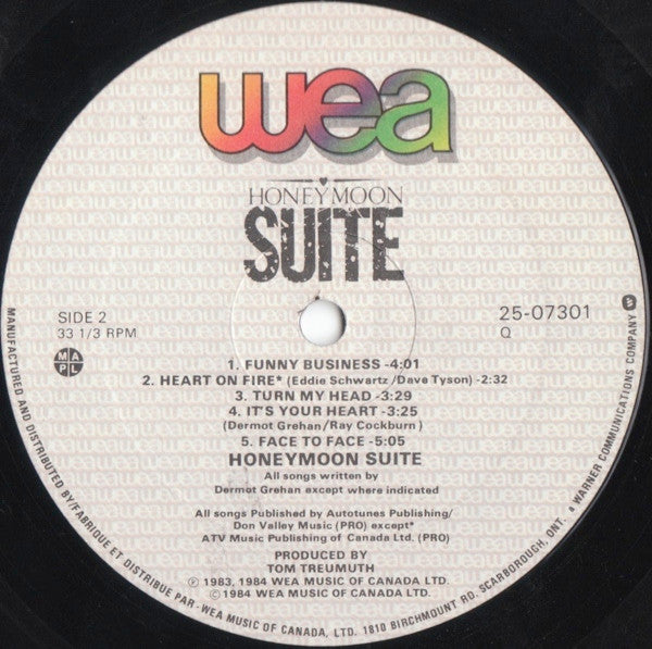Honeymoon Suite - Honeymoon Suite - 1984