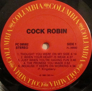 Cock Robin - Cock Robin