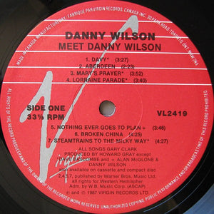 Danny Wilson - Meet Danny Wilson - 1987