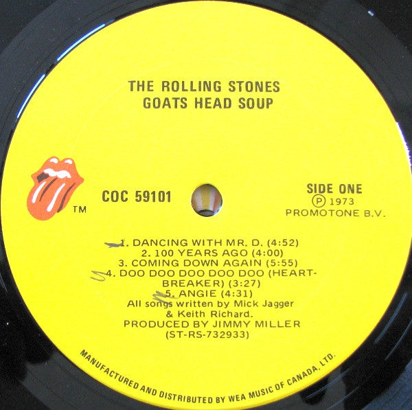 Rolling Stones, The - Goat's Head Soup - 1973