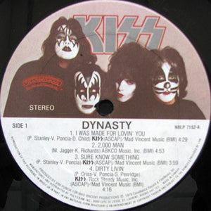 Kiss - Dynasty Vinyl Record