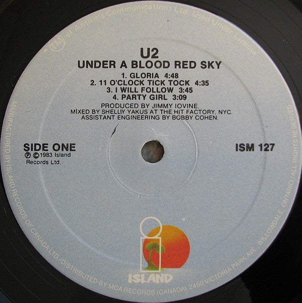 U2 - Under A Blood Red Sky -