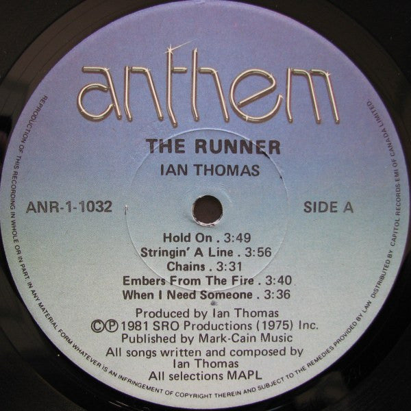 Ian Thomas (2) - The Runner