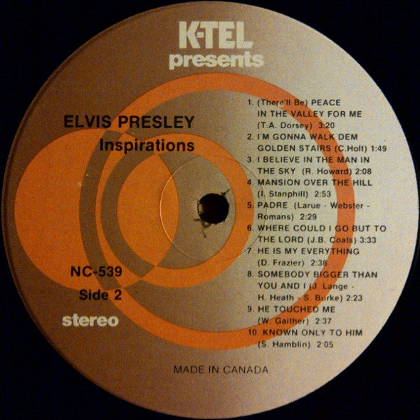 Elvis Presley - Inspirations - 1981