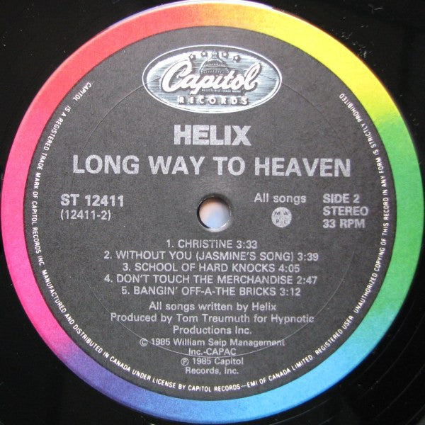 Helix - Long Way To Heaven - 1985