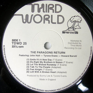 Paragons, The - The Paragons Return - 1981