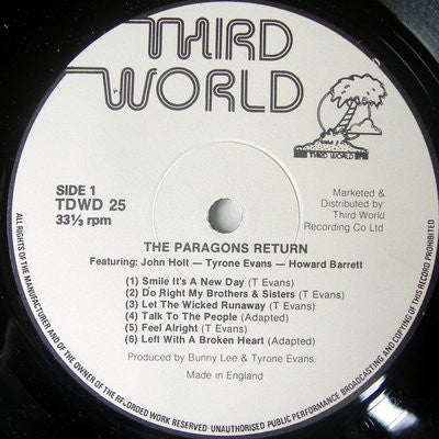Paragons, The - The Paragons Return - 1981