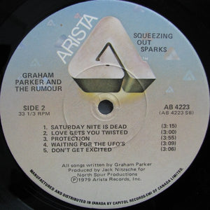 Graham Parker And The Rumour - Squeezing Out Sparks - 1979