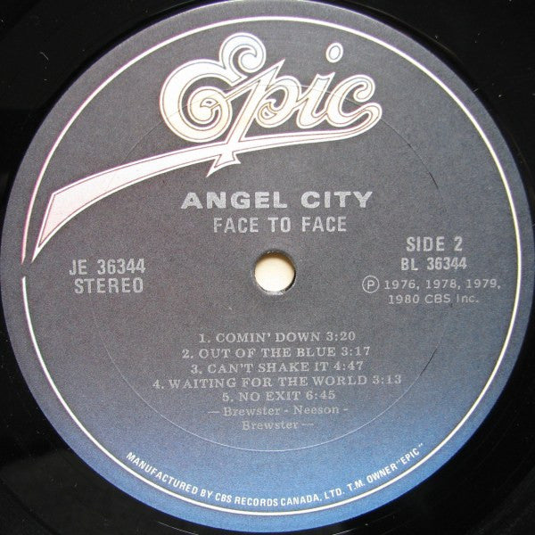 Angel City - Face To Face - 1980