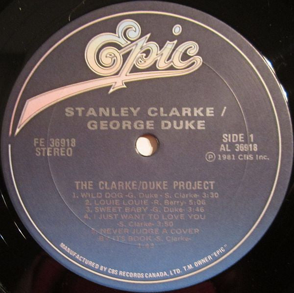 Stanley Clarke/George Duke - The Clarke / Duke Project