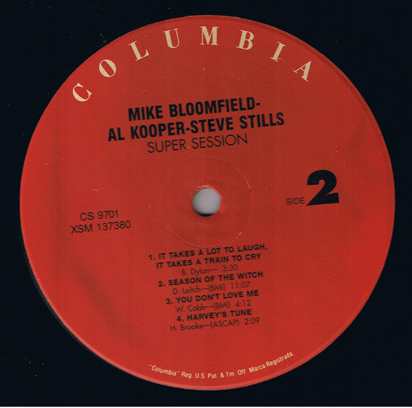 Mike Bloomfield / Al Kooper / Stephen Stills - Super Session -