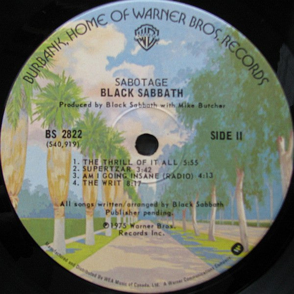 Black Sabbath - Sabotage - 1975