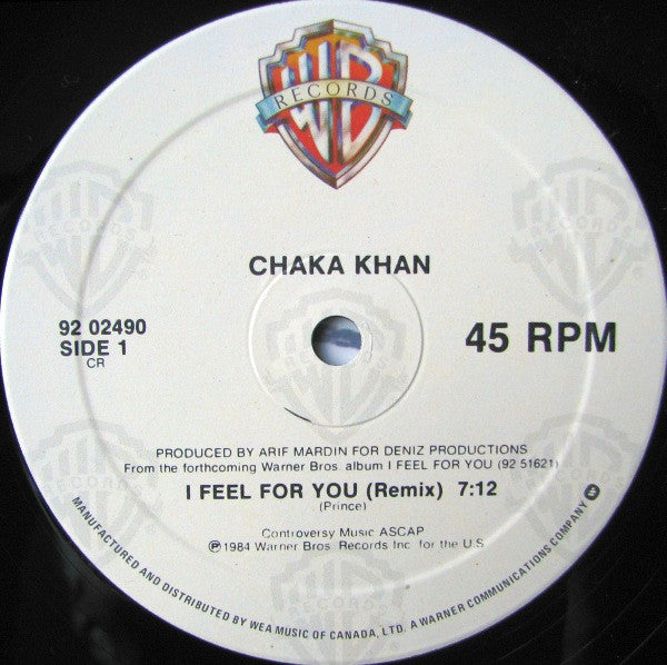 Chaka Khan - I Feel For You - 1984