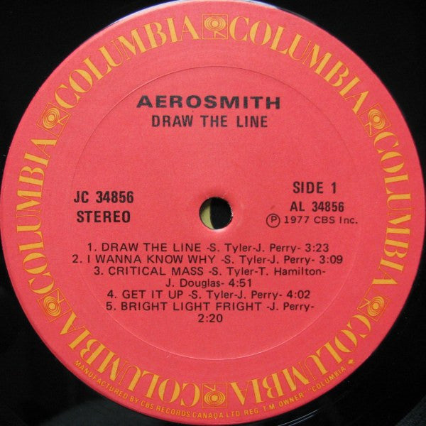 Aerosmith - Draw The Line - 1977