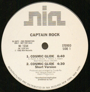 Captain Rock - Cosmic Glide - 1982