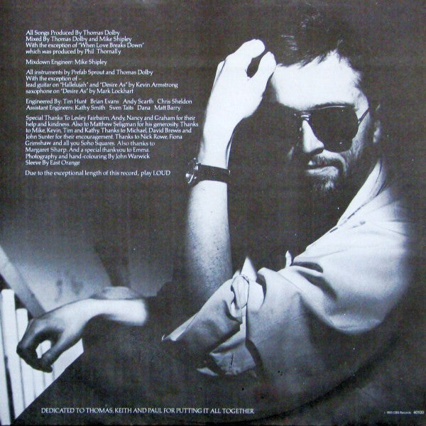 Prefab Sprout - Two Wheels Good - 1985