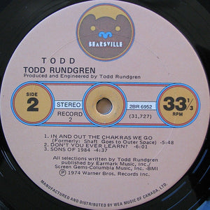 Todd Rundgren - Todd - 1974
