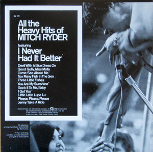 Mitch Ryder - All The Heavy Hits Of Mitch Ryder - 1975
