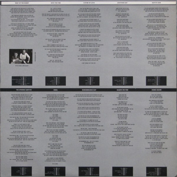 Bryan Adams - Into The Fire - 1987