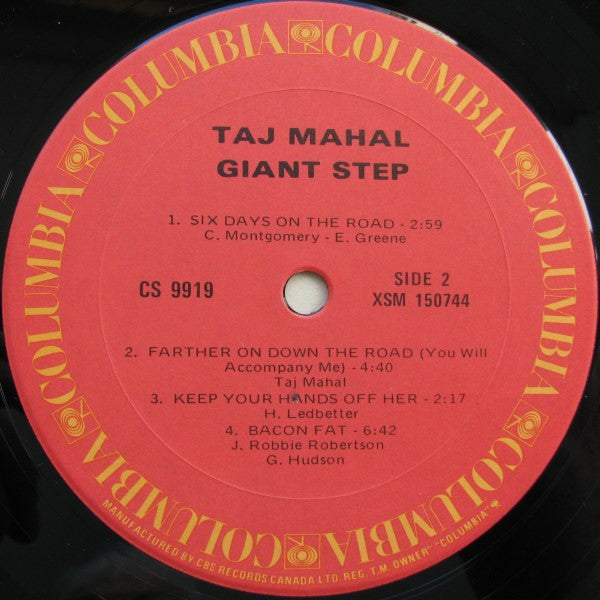 Taj Mahal - Giant Step / De Ole Folks At Home - 1976