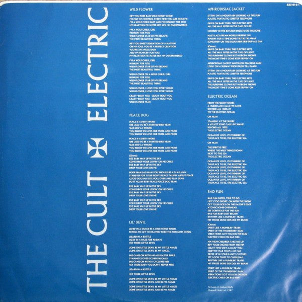Cult, The - Electric - 1987