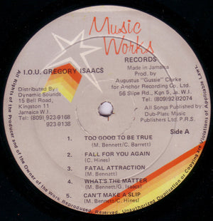 Gregory Isaacs - I.O.U.