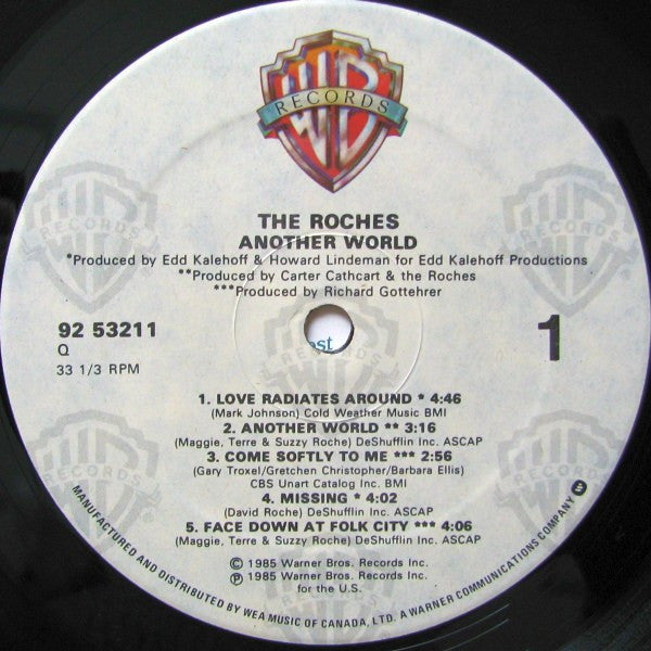 Roches, The - Another World - 1985
