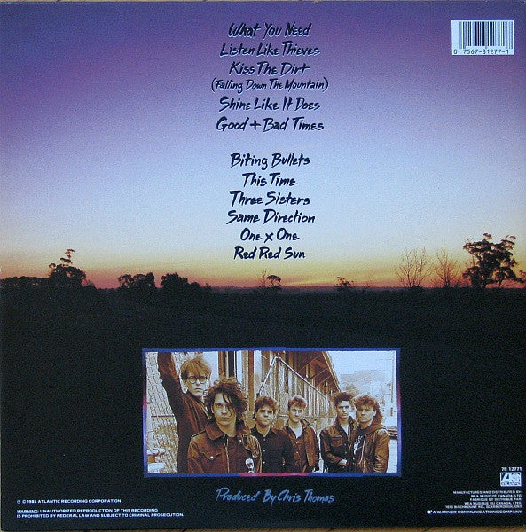INXS - Listen Like Thieves - 1985