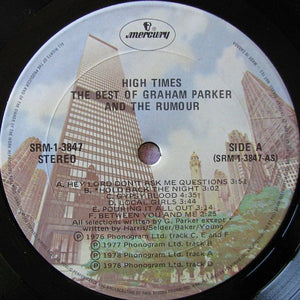 Graham Parker And The Rumour - High Times - The Best Of Graham Parker And The Rumour - 1980
