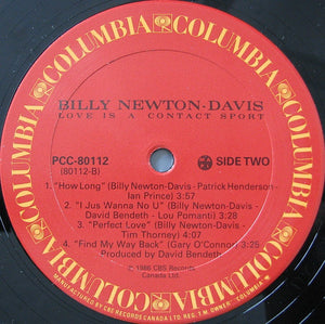 Billy Newton Davis - Love Is A Contact Sport