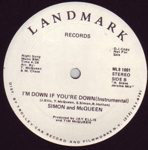 Simon & McQueen - I'm Down If You're Down -