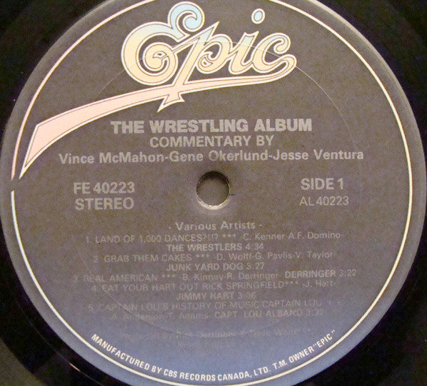 Various - The Wrestling Album - 1985