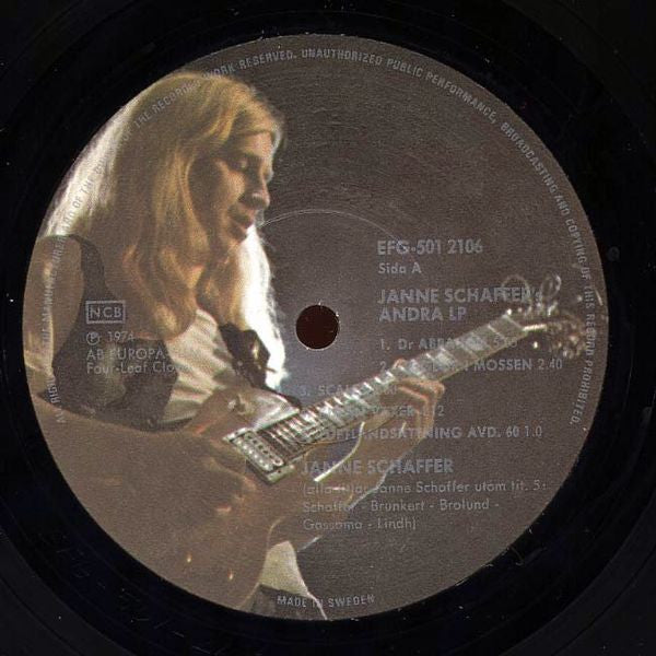 Janne Schaffer - Janne Schaffer's Andra LP