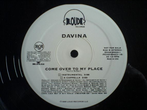 Davina - Come Over To My Place - 1998