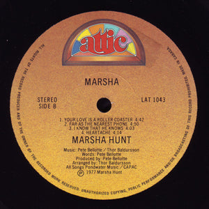 Marsha Hunt - Marsha - 1977