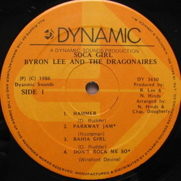 Byron Lee And The Dragonaires - Soca Girl