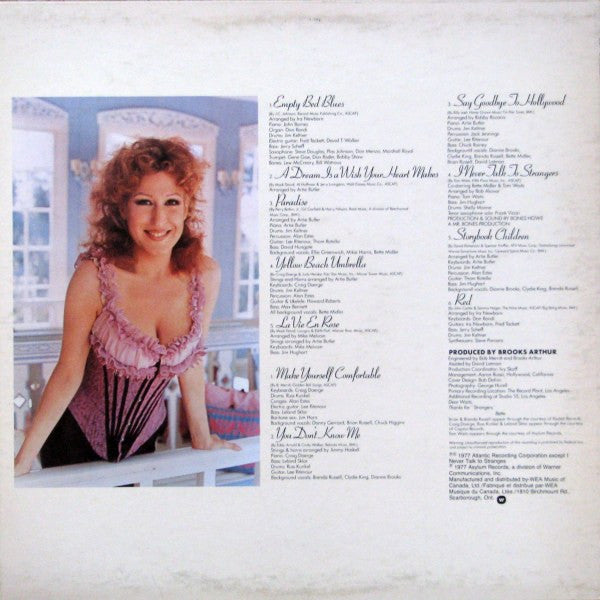 Bette Midler - Broken Blossom - 1977